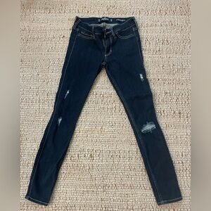 Hollister Dark Skinny Jeans with Stretchy Fit